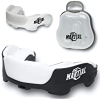 ¡Protector bucal Martial Premium para una respiración Ideal! Protector bucal Perfectamente Ajustable con Caja de…